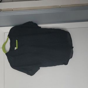 Black see through tee